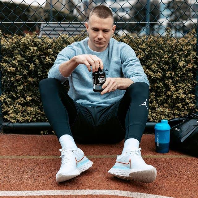 [Australia] - BioTechUSA Arthro Forte, dietary supplement tablet with plant extracts, MSM, glucosamine, chondroitin, MSM, hydrolyzed cartilage powder and vitamin C, 120 tablets 