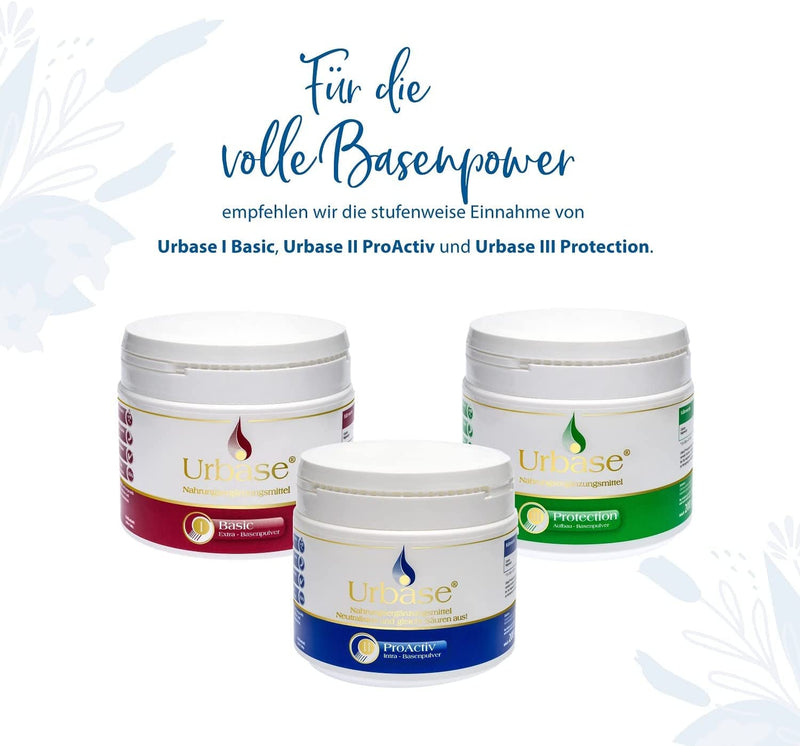 [Australia] - Laetitia Original Urbase I Basic Extra base mineral powder: dietary supplement with magnesium, calcium, zinc, silica - base fasting neutralizes & balances acids | vegan, 200g can 
