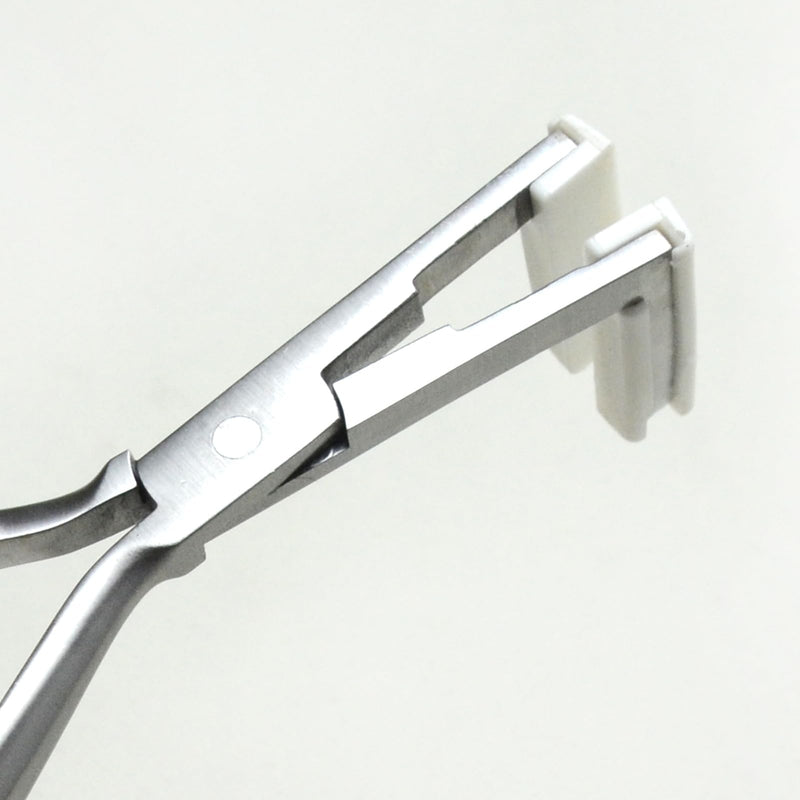 Tape in Hair Extensions Plier 1pc Silvery Stainless Steel Professional Flat Surface Sealing Hair Extension Tools for Women Hair Extension Tools Silver