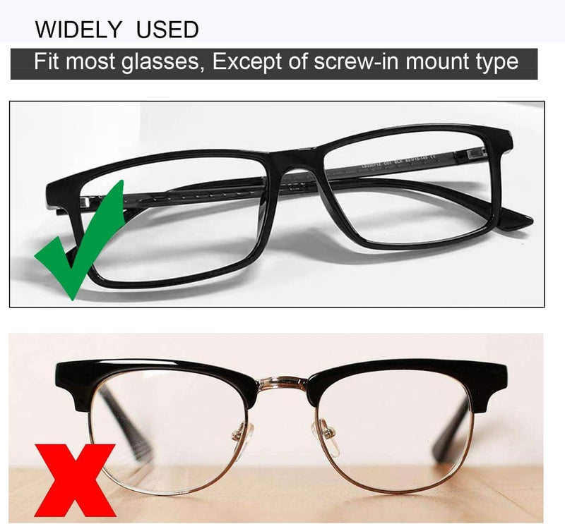 [Australia] - Eyeglass Nose Pads, Adhesive Anti-Slip Nose Pads, Soft Silicone Nose Pad Cushion for Glasses, Eyeglasses, Sunglasses, 12 Pairs(Clear) Clear 
