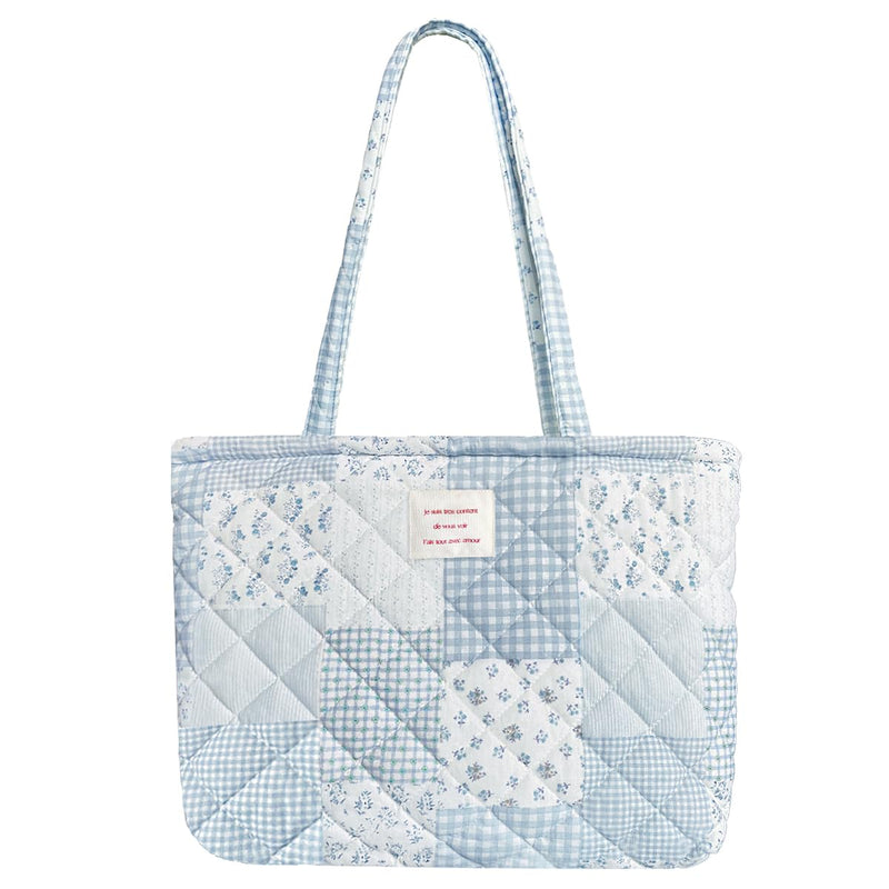 Matching Makeup Bag 2 Piece Floral Quilted Cotton Bags