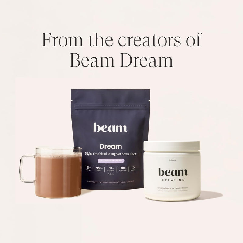 [Australia] - Beam Creatine Powder, Third Party Tested, Micronized Creatine Monohydrate Supplement, Creatine for Women and Men, Muscle Strength, Workout Recovery, Lean Muscle Growth, 30 Servings, Unflavored 5.29 Ounce (Pack of 1) 