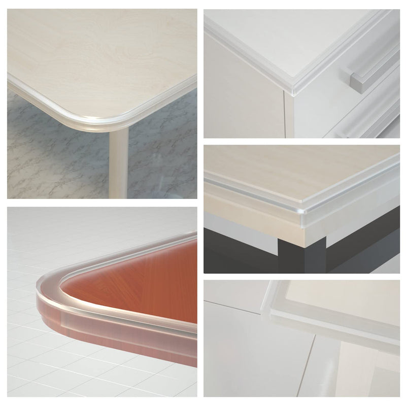 [Australia] - Baby Clear Edge Protector, 1.2" X 9.84FT, Child Protection Desk Corner Corner Anti-Bump Anti-Bump Home Wrap Invisible, Anti-Sharp Edge Protect 1.2"X9.84FT 
