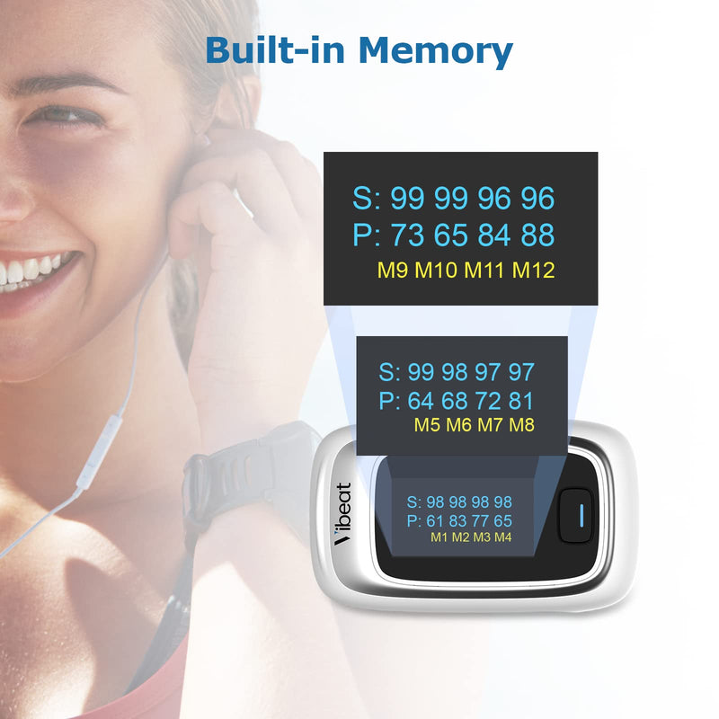[Australia] - Vibeat Fingertip Pulse Oximeter, Blood Oxygen Saturation Monitor| O2 Meter, Portable SPO2 & Pulse Rate Monitor, Batteries and Lanyard Included 