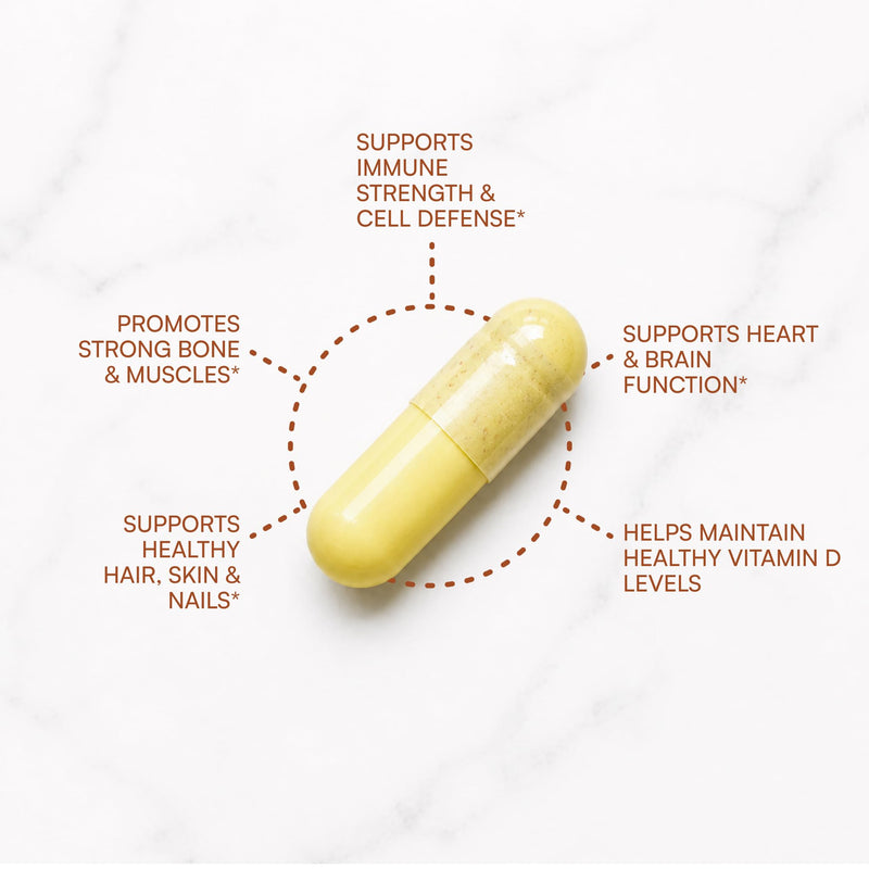 Purity Products Advanced Vitamin D Women's Formula with Lutein & Biotin | Supports Healthy Skin and Hair - 60 Vegetarian Capsules