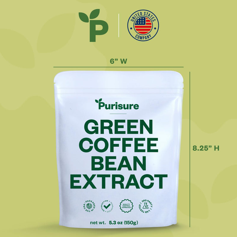 [Australia] - Green Coffee Bean Extract 150g, Green Coffee with Chlorogenic Acid, Body Detox and Cleanse for Women and Men, Natural Appetite Suppressant to Support Vitality and Energy, 750 Servings 