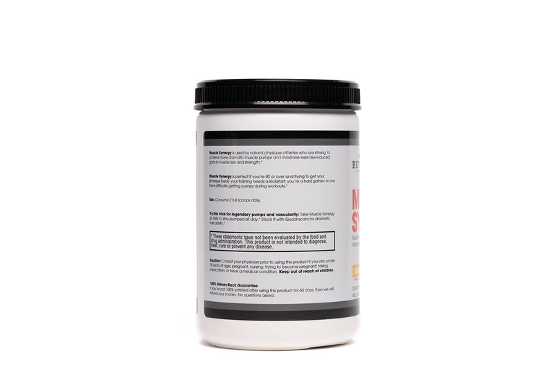 [Australia] - Beverly International Muscle Synergy 405g (Lemon Powder 14.3 oz) Dramatic Muscle Pump, Size & Strength Maximizing Drink Mix w/HMB. L-Arginine, L-Citrulline, Creatine Monohydrate, L-Ornithine 