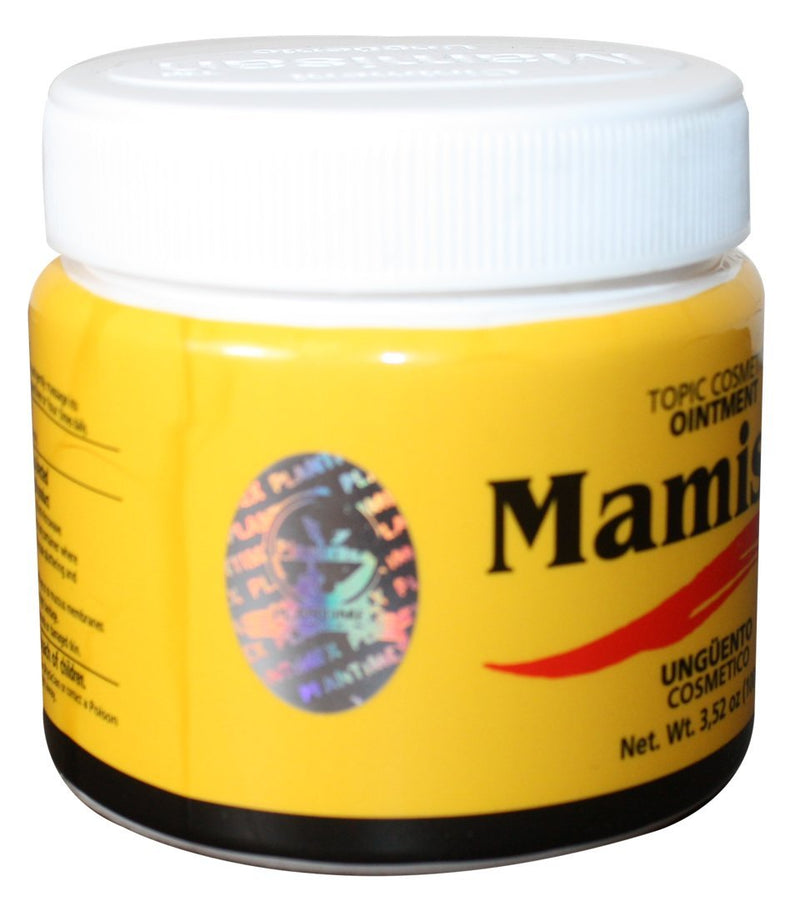 [Australia] - Unguento Mamisan 100 grams, Soybean oil, Petrolatum, Wax, Turpentine oil, Methyl Salicylate, Eucalyptus oil Fragrance, BHT, D&C Yellow no. 5. 