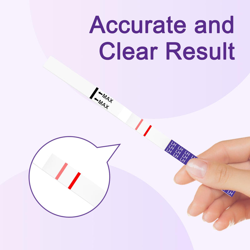 [Australia] - Ovulation Test Strips, Amazewell Ovulation Strips Fertility Test for Women Ovulation Predictor Kit for Home, 30pcs LH Test Strips Ovulation Kit Bulk, 5mm Width Easy Grip, High Accuracy 30 Count (Pack of 1) 
