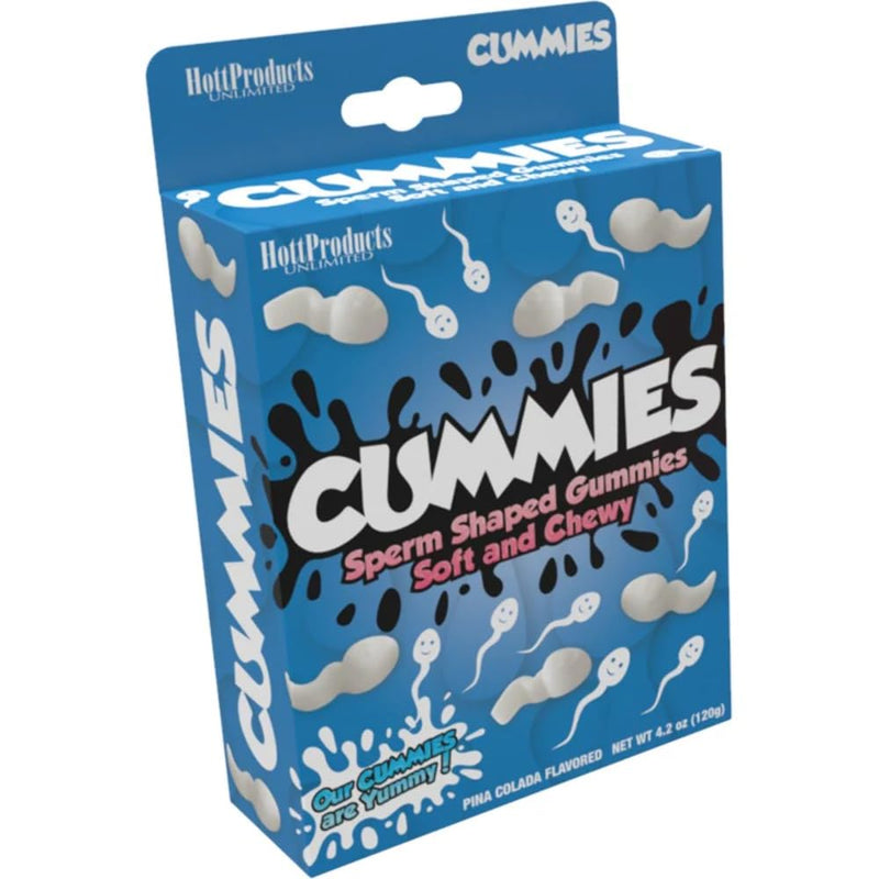 [Australia] - Cummies - Sperm Shape Gummies - Soft and Chewy - Pina Colada Flavored 