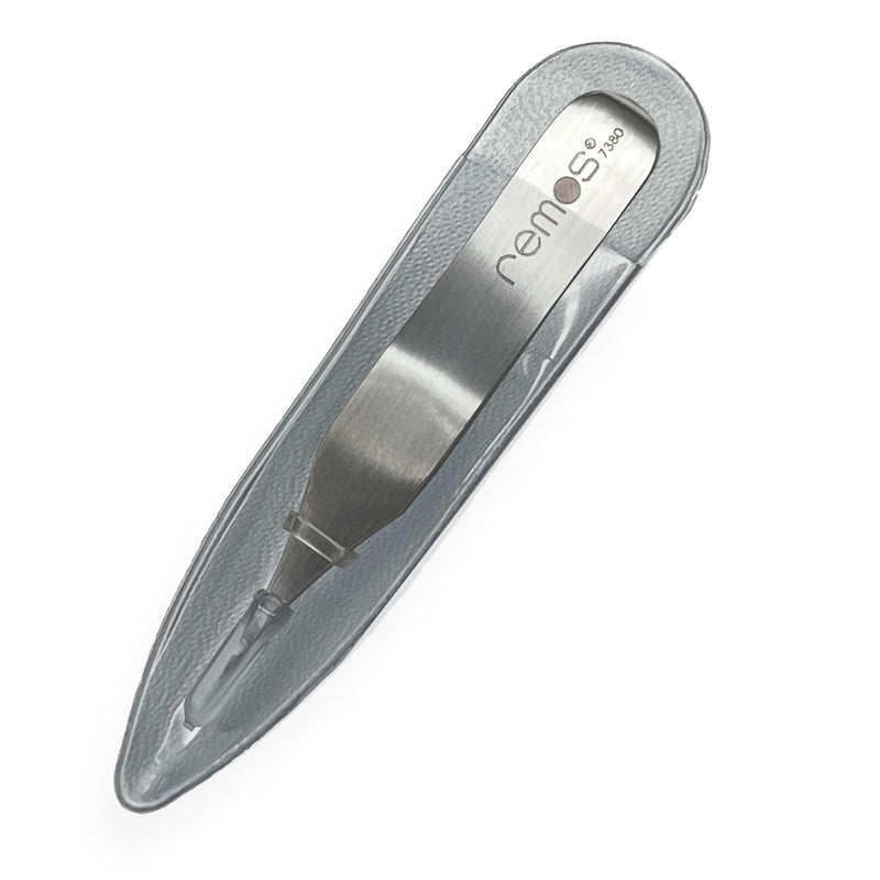 [Australia] - REMOS mini splinter tweezers made of stainless steel - extra fine tip - 6 cm extra pointed 