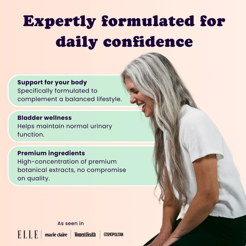 Flowee Bladder Supplement - 30 Day Supply, High Strength Formula with Pumpkin Seed, Soy Isoflavones & Cranberry Extract, Supports Urinary Health, 60 Vegan Capsules 60 count (Pack of 1)