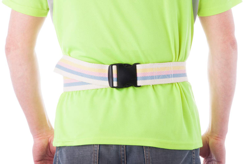 [Australia] - COW&COW Gait Belt 54inch - Transfer and Walking Assistance with Quick Release Buckle for Caregiver Nurse Therapist 2 inches(Black) Black 54 Inch (Pack of 1) 