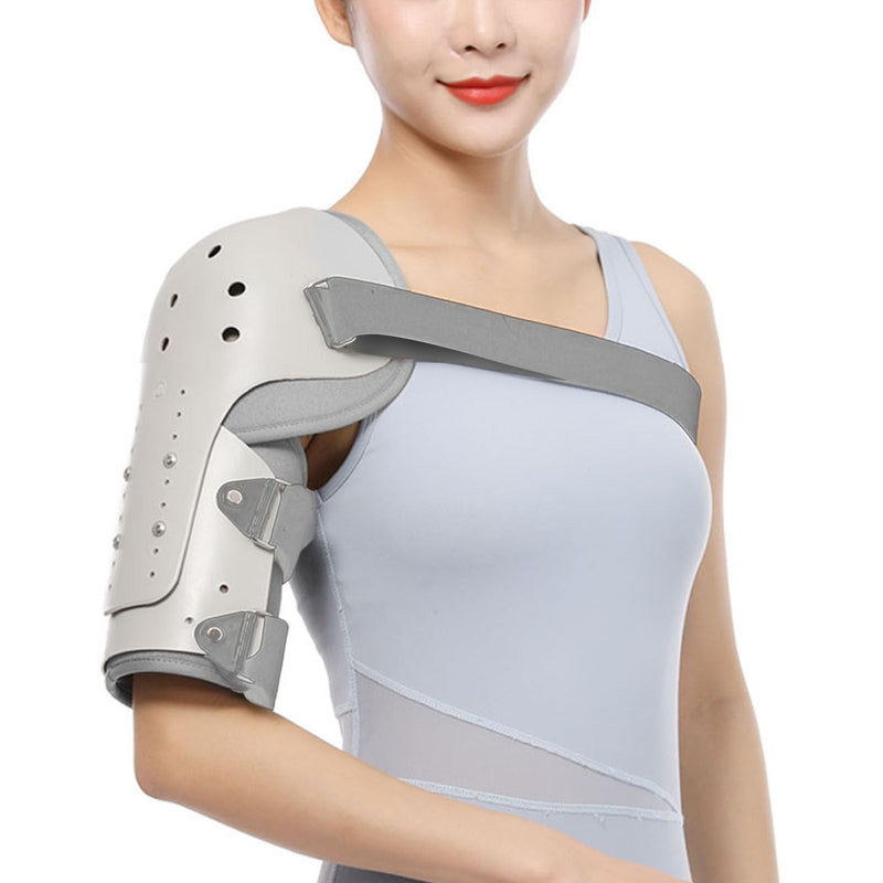 [Australia] - Yosoo Brace Humeral Fracture Splint, Humeral Shaft Splint Humeral Shaft Fracture Brace Adjustable Strap Breathable Comfortable Support Shoulder Brace for Injury Broken Upper Arm (Right 
