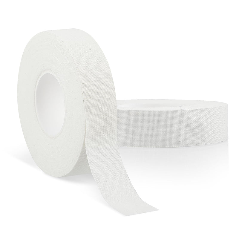 [Australia] - Finger Tape, White Extra Strong 0.6-Inch x 32-feet Athletic Tape for Fingers Feet Sweat Volleyball Finger Tape for Outdoor Sports Climbing Football (2) 2 Pcs 