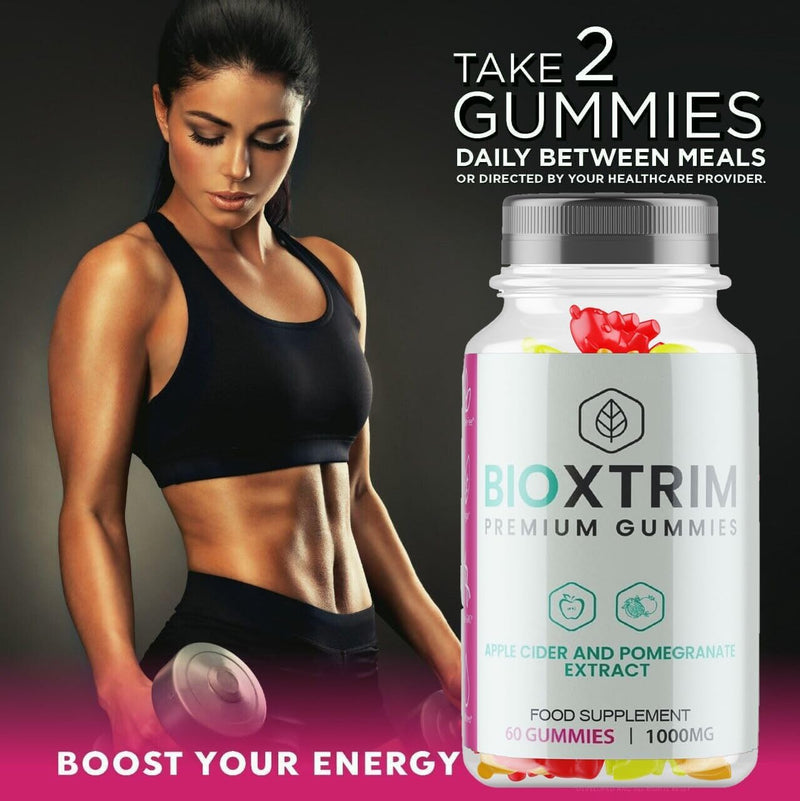 BioXtrim Gummies - All Natural - New & Sealed - Vegan - 60 Gummies - 1 Month Supply