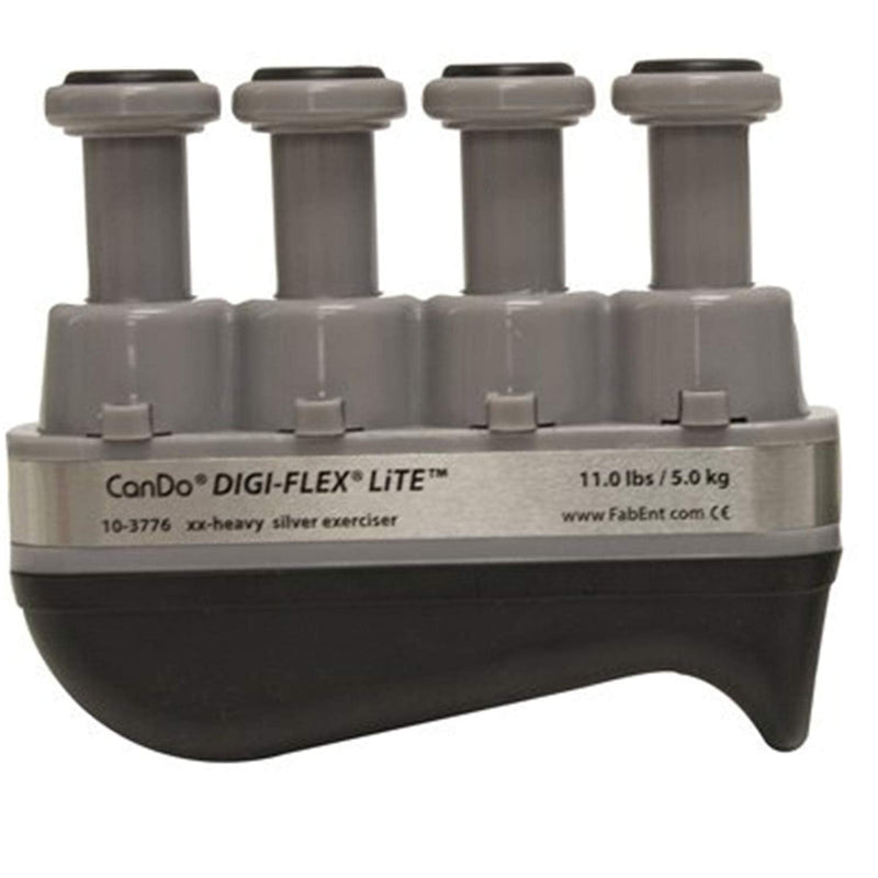 [Australia] - CanDo 10-3776 Digi-Flex LiTE Exerciser, XX-Heavy, Silver 