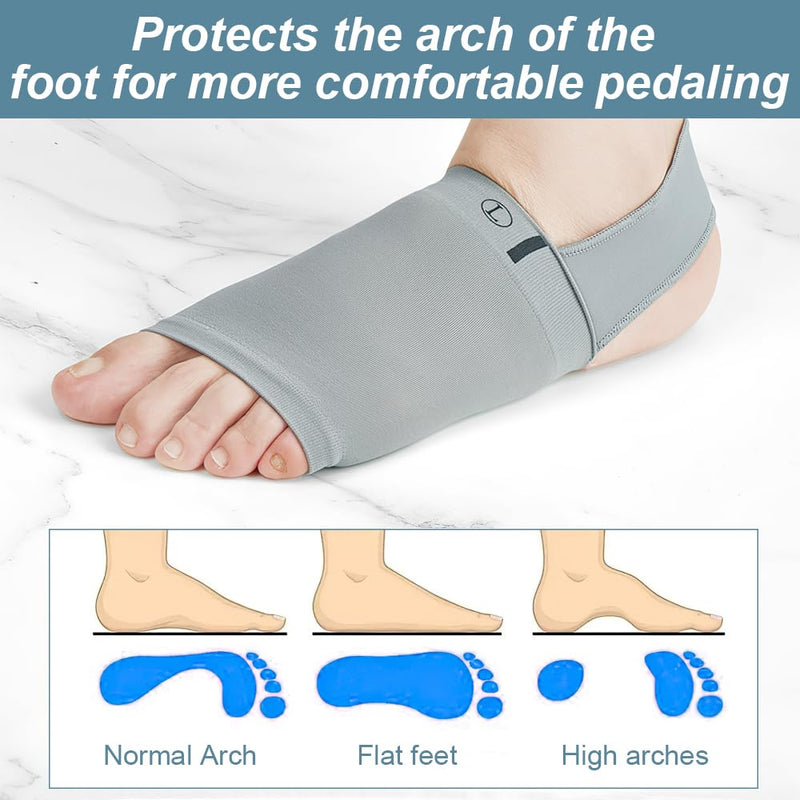 [Australia] - DAGORD 2 Pairs Arch Support Bandage Metatarsal Bandage with Pad Arch Support Sleeves Plantar Fasciitis Bandage Arch Socks Foot Bandage for Flat Feet Pain Relief Plantar Fasciitis 