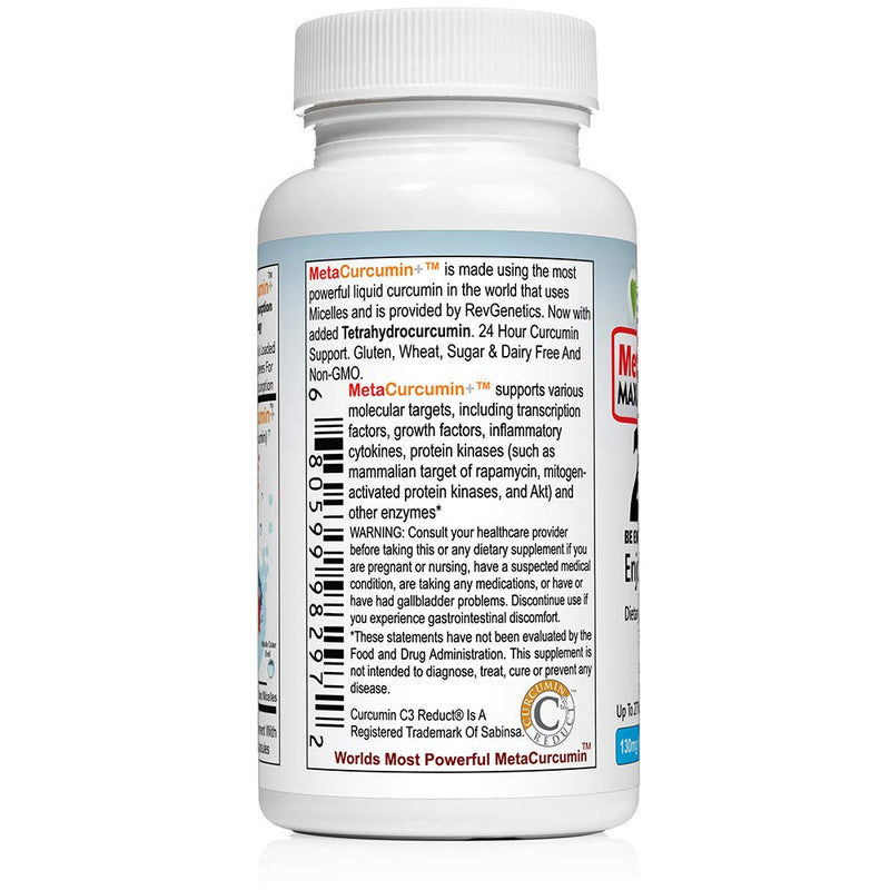 [Australia] - MetaCurcumin 277x Super Curcumin + TetraHydroCurcumin (60 Liquid Capsules) 