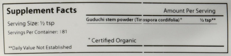 [Australia] - Banyan Botanicals Guduchi Powder – Organic Guduchi Stem Powder (Tinospora Cordifolia) – Supports Healthy Liver Function & Healthy Immune Response* – 1/2 lb. – Non-GMO Sustainably Sourced Vegan 8 Ounce (Pack of 1) 