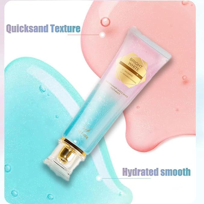 [Australia] - Niacinamide Whitening Toothpaste, Niacinamide Toothpaste, Intense Teeth whitening, Gently Repairs Sensitive Teeth, Protect Tooth Enamel, Fresh Breath, Fluoride-Free(3.5 Ounce (Pack of 2)) 