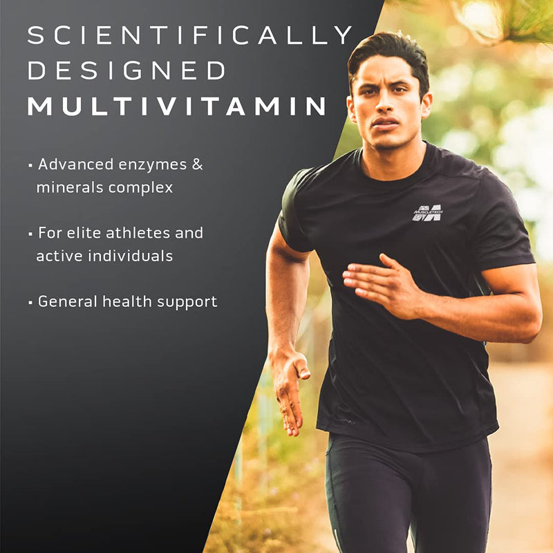 MuscleTech Muscle Builder with Peak ATP for Strength, Multivitamin for Immune Support, 90 Vitamins & Minerals