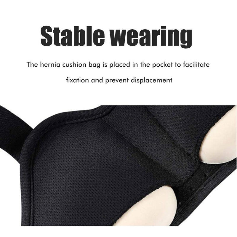 JTLB Inguinal Hernia Belt, Adjustable Compression Support for Men Women, Speeds Recovery, Preoperative Phase, Customizable Comfort, Foam Material (black #62)