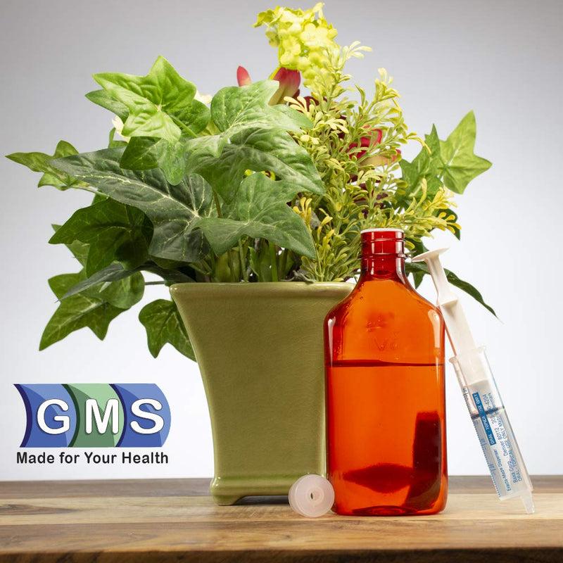 [Australia] - GMS Press in Bottle Adapter Plug for Oral Medication Syringes and Liquid Medication - Reusable BPA Free Plastic - Small Adapters Fit 22mm Bottle Circumference (25 Count) 