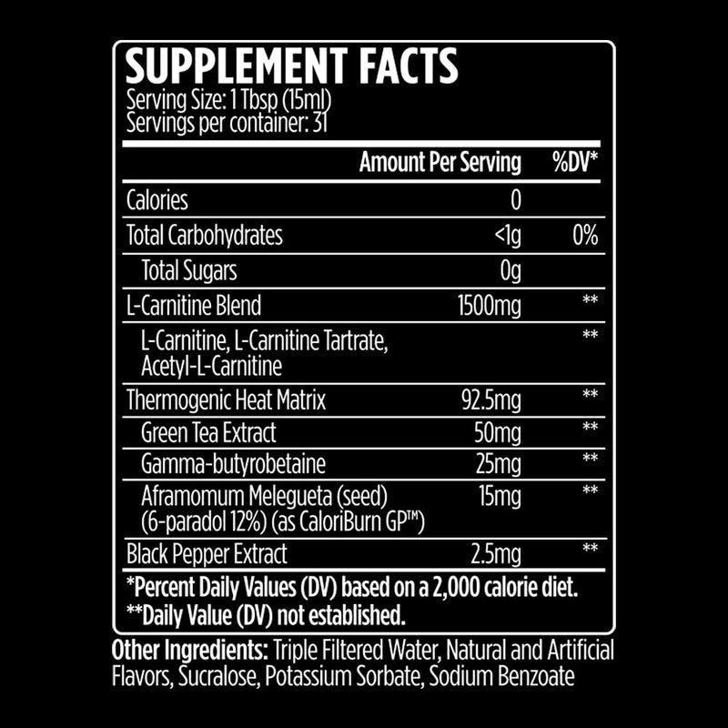 [Australia] - VMI Sports L-Carnitine 1500 Heat Liquid Enhanced Thermogenic | 1500 mg Carnitine | Maximum Absorption Formula | Great Taste for Men & Women | 31 Servings (Miami Vice) Miami Vice 