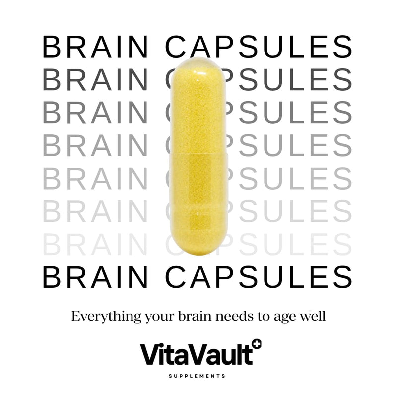 VitaVault NMN Supplement | 500mg with Resveratrol, Quercetin, TMG & Pterostilbene | NAD+ Support | 90 Capsules | Brain Longevity Complex | Supports Focus & Healthy Ageing | Sustained Release