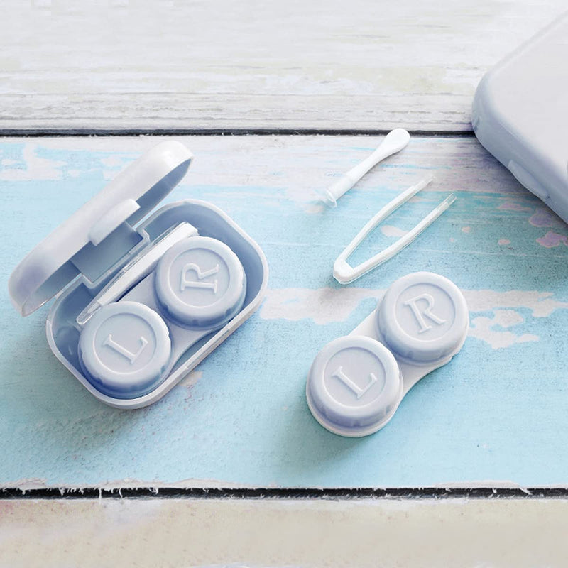 [Australia] - Contact Lens Case, Travel Contact Lens Case, Mini Colors Portable Contact Lens Case for Travel and Home Use 