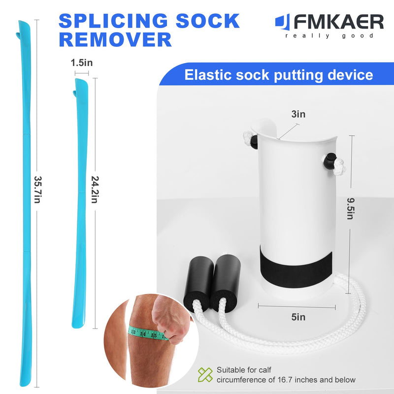 [Australia] - Easy On Easy Off Device for Putting On Socks and Removing Socks Or Stockings, Sock Aid Device for Seniors, Sock Assistant Device No Bending, Sock Puller Aid for Men and Women with Limited Mobility 
