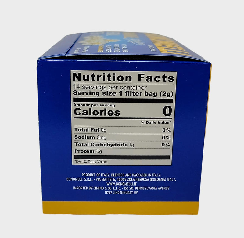 [Australia] - Bonomelli - Filtrofiore Chamomile Herbal Tea, (2)- 14 pc. Pkgs. 