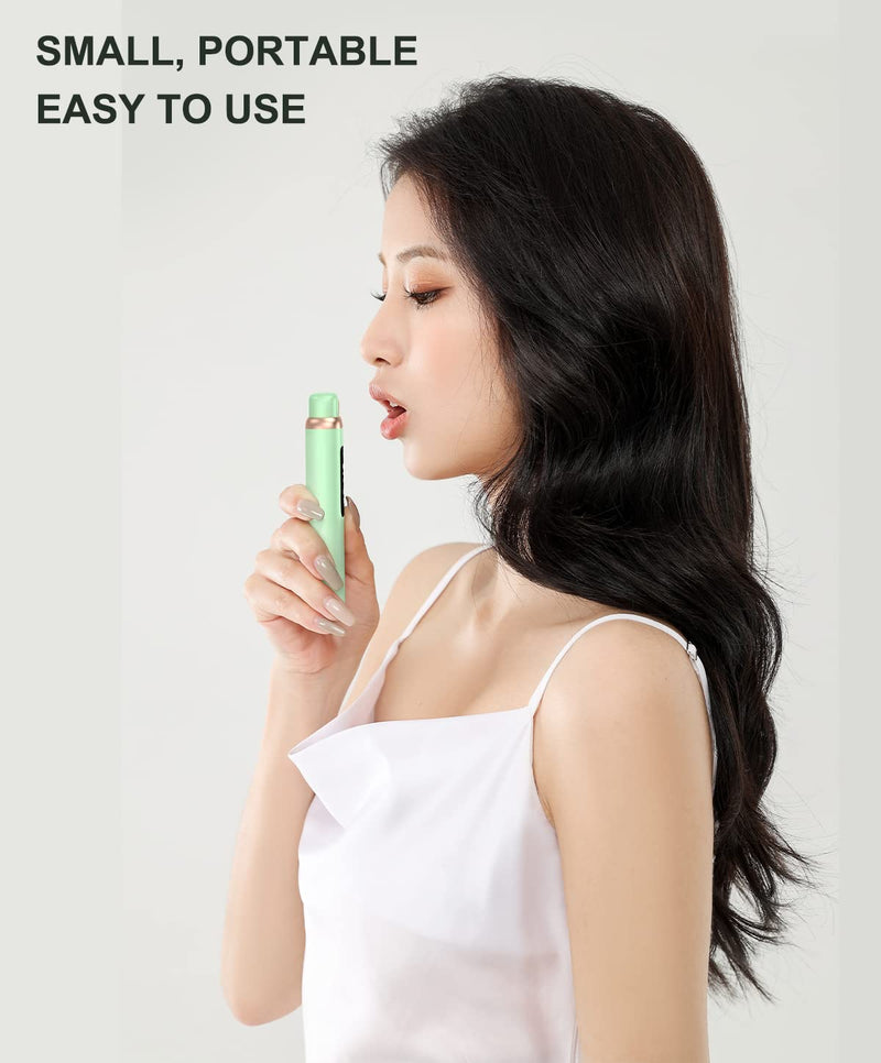 [Australia] - YRY Smart Breath Odor Detector, Portable Halimeter for Bad Breath, Precise MEMS Sensor, 32-bit CPU, Auto Calibration, 30-Day Rechargeable Battery 