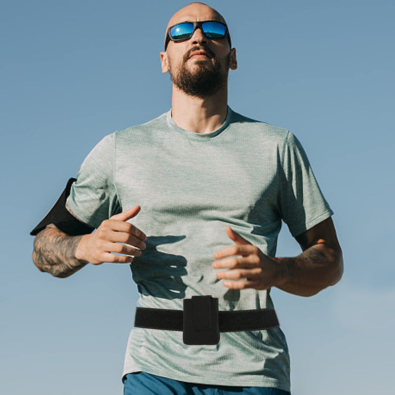 [Australia] - Insulin Pump Holder Waist Belt - Compatible with t:Slim/t:Slim X2 - Adjustable Diabetic Pump Case - Diabetic Insulin Pump Belts Armband for Adults & Kids - Diabetic Pouch Belt for Sports (M Waist) M-Waist 