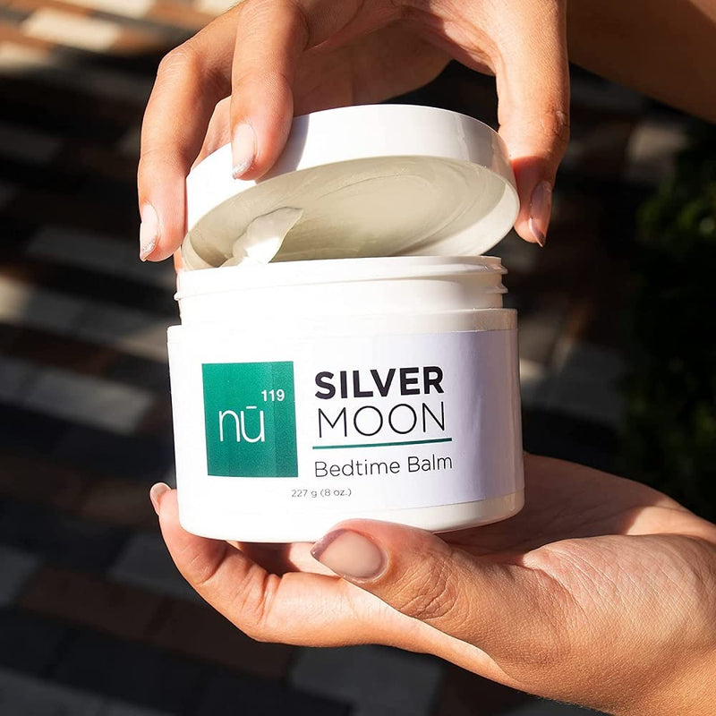 [Australia] - nu119 How to Heal Cracked Feet Overnight Silver Moon Bedtime Balm | Natural Cream Moisturizer Treatment for Dry Skin on Heels & Hands for Men & Women | Fix & Repair Foot Skin & Soften Calluses 