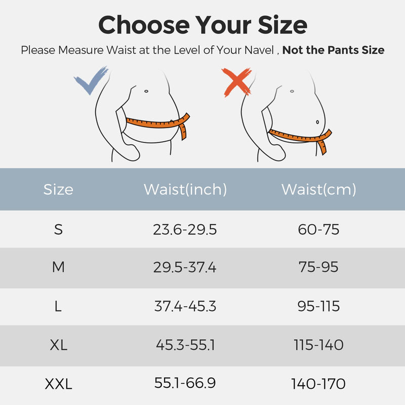 [Australia] - FREETOO Back Braces for Lower Back Pain Relief with 6 Stays, Breathable Back Support Belt for Men/Women for work , Anti-skid lumbar support belt with 16-hole Mesh for sciatica(M) M(29.5"-37.4") 