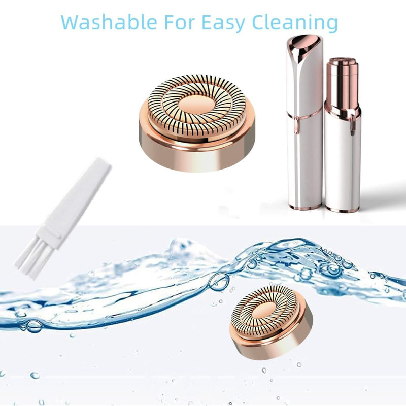 [Australia] - Generation 2 Replacement Heads for Flawless Facial Hair Remover Compatible with Flawless Replacement Heads,Fit for Flawless Replacement Heads Gen 2 for Flawless Facial Hair Removal for Women,6 Count. 6 Pack for Flawless 