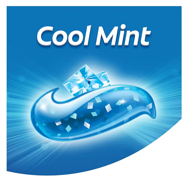 [Australia] - Max Toothpaste with Mini Breath Strips, Cool Mint 3 Large Tubes of 7.3 oz (Total 21.9 oz) Whitening, Fluoride Cavity Protection, Long-Lasting Fresh Breath Bonus Toothpaste Squeezer 7.3 Ounce (Pack of 3) 