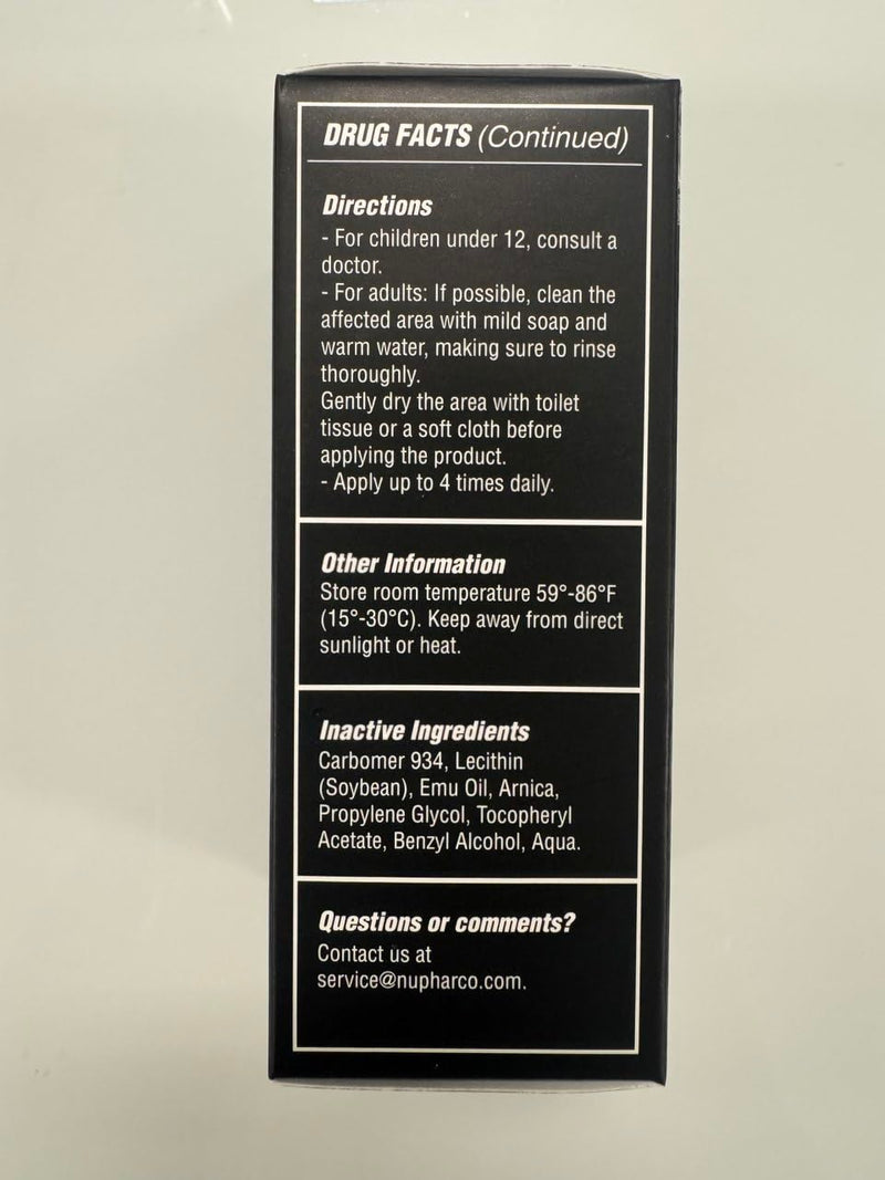 [Australia] - Numbing Cream Maximum Strength Long Lasting with 5x Numbing Emu Oil and Arnica 60ml 