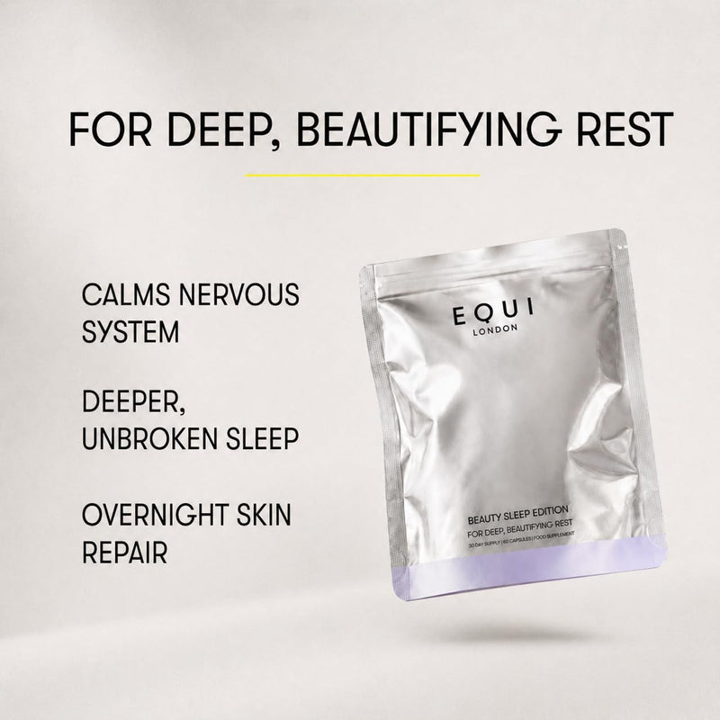 Equi Beauty Sleep Edition | Advanced Sleep Supplement with Magnesium Glycinate, Valerian Root & Botanicals | Relaxation, Nervous System & Sleep Rejuvenation Support | Magnesium Tablets for Adults