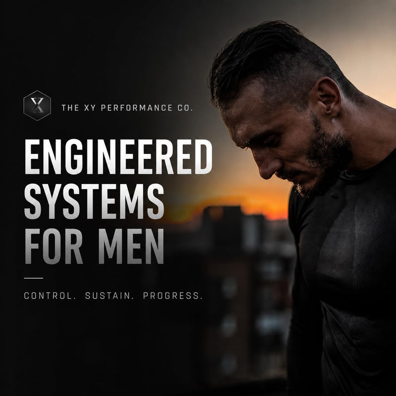 XY Edge | Testosterone Support Supplement for Men | Clinically Engineered Hormonal Balance & Vitality System | 90 Capsules