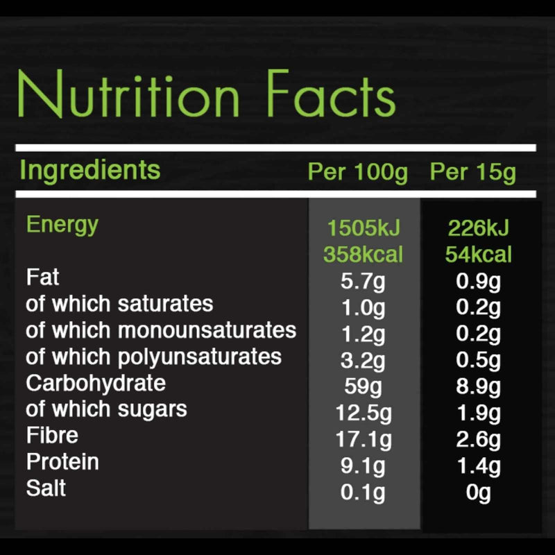 Super Greens Powder with Mushroom - 35 Nutrient Dense Organic Superfoods, no Added Sugar - High in Fibre, Protein, Vitamin C, Spirulina - Greens Supplement, Mushroom Powder - 300g