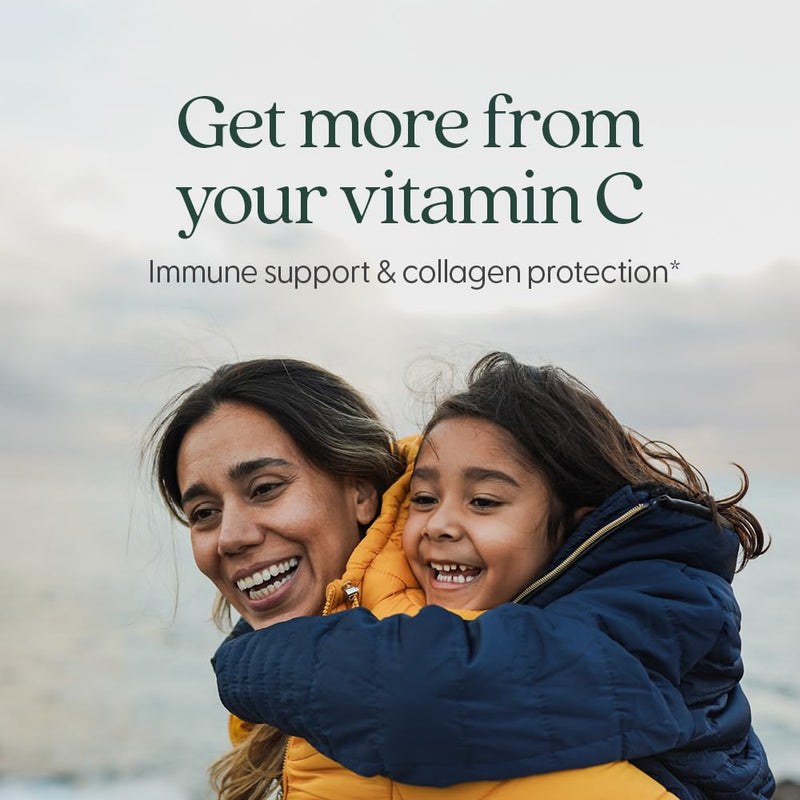 New Chapter Fermented Vitamin C and Elderberry, 60 Count | ONE Daily for Immune Support and Collagen Protection, Made with Organic Herbs, Vegan and Gluten Free Formula