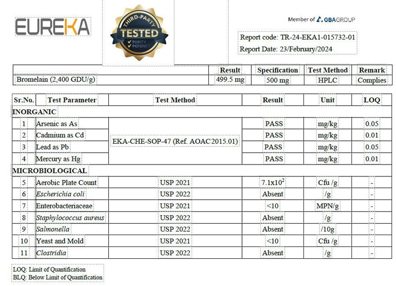 [Australia] - Spike Protein Supplement | Nattokinase 2000 FU 100mg, Bromelain 500mg, Curcumin 500 mg, 60 Day Supply | Full Protocol of Nattokinase Bromelain Curcumin (3 Bottle Set) 