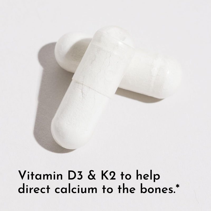 Calcium Complex – 60‑Capsule Featuring Aquamin® Red Algae, Calcium Citrate, Bisglycinate & Malate, Vitamin D3 (VegD3®) & K2 (K2Vital®), Vitamin C, Boron & L‑Lysine – Optimized Absorption & Bone Health