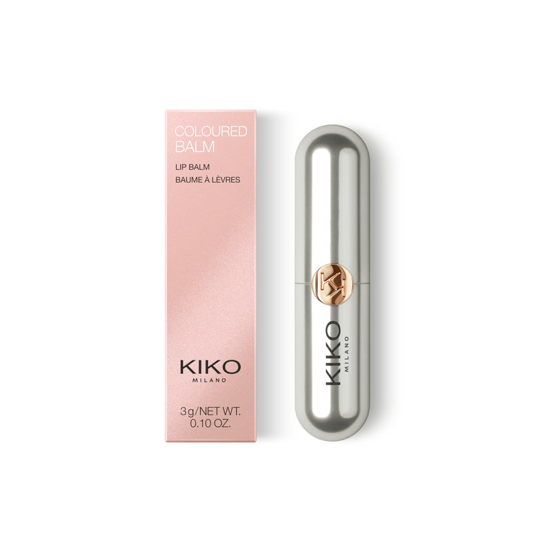 KIKO Milano Coloured Balm | Moisturizing Lip Balm With A Pleasant Fruity Aroma 02 Vanilla