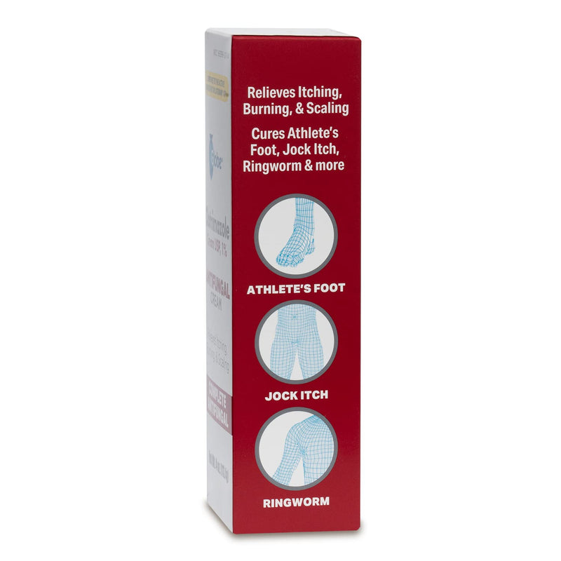 [Australia] - Globe Clotrimazole Antifungal Cream 1% USP, 4 oz (2 Pack), Anti Fungal Treatment, Relieves Itching, Burning, Cracking and Scaling Associated Athletes Foot, Jock Itch, Ringworm and More. (Total 8 oz) 