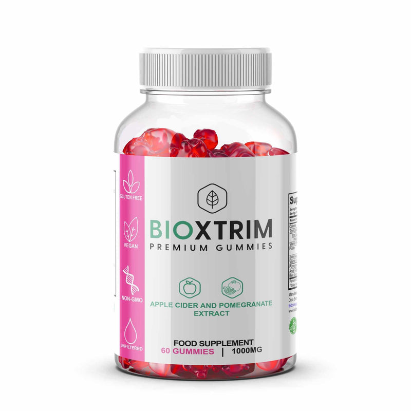 BioXtrim Gummies - All Natural - New & Sealed - Vegan - 60 Gummies - 1 Month Supply