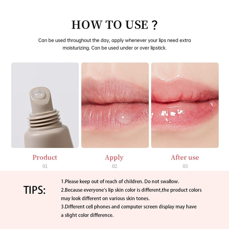 Summer Lip Gloss Lipstick, Containing Natural Oils And Fruit Extracts, Can Soothe And Soften Dry Lips, Keep Moisture For A Long Time, And Is Not Sticky (Mint) Mint